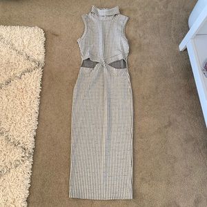 Missguided midi dress